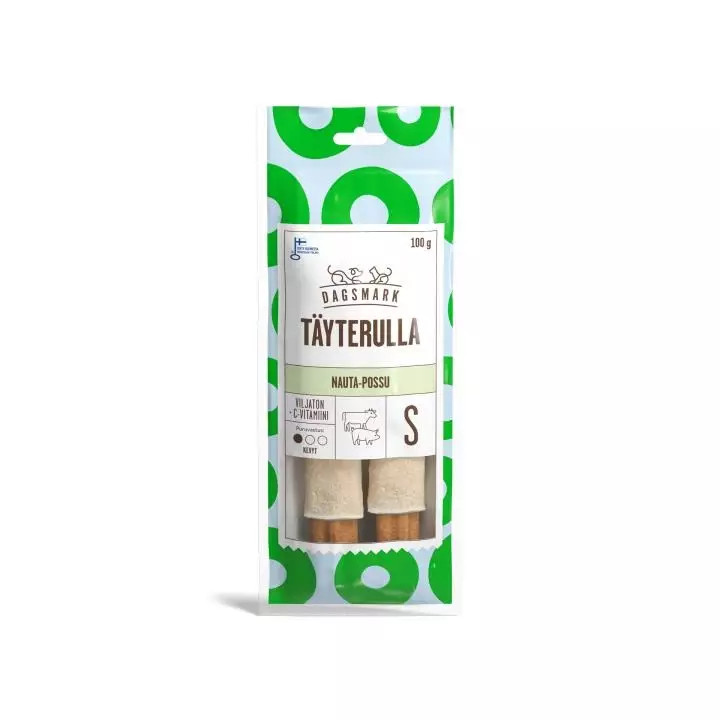 Dagsmark Täyterulla koirille nauta-possu - Tørrfôr til hund - 6430066385249 - 1