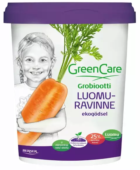 Greencare Grobiootti økologisk gjødsel - Plantenæringsstoffer - 6414505117899 - 1