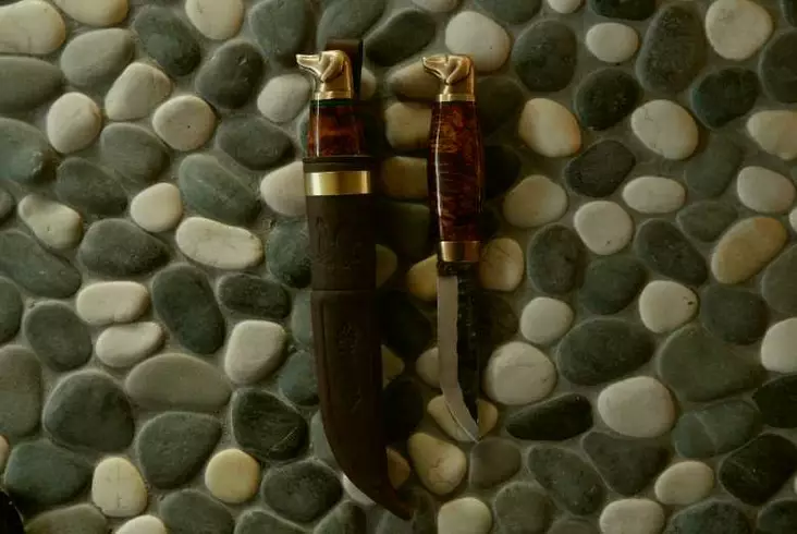 Kivimäen Puukkopaja Koira puukko - Kivimäen Puukkopaja puukot - 3912300005319 - 1