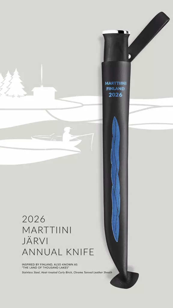 Marttiini Järvi Filetti vuosipuukko 2026 - Marttiini puukot - 6416885331339 - 1