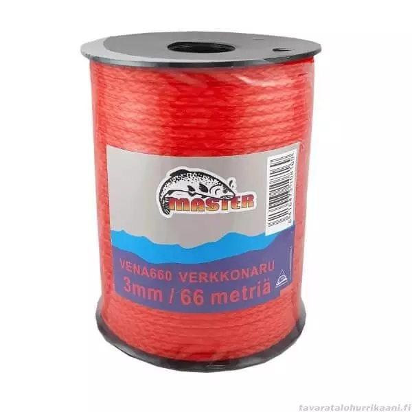 Master Verkkonaru Oranssi 66m - Kalastuverkot ja katiskat - 6416473108169 - 1